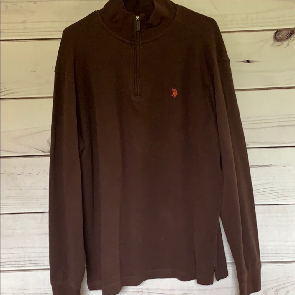 US Polo brown men’s shirt